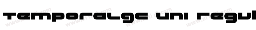 TemporaLGC Uni Regul字体转换